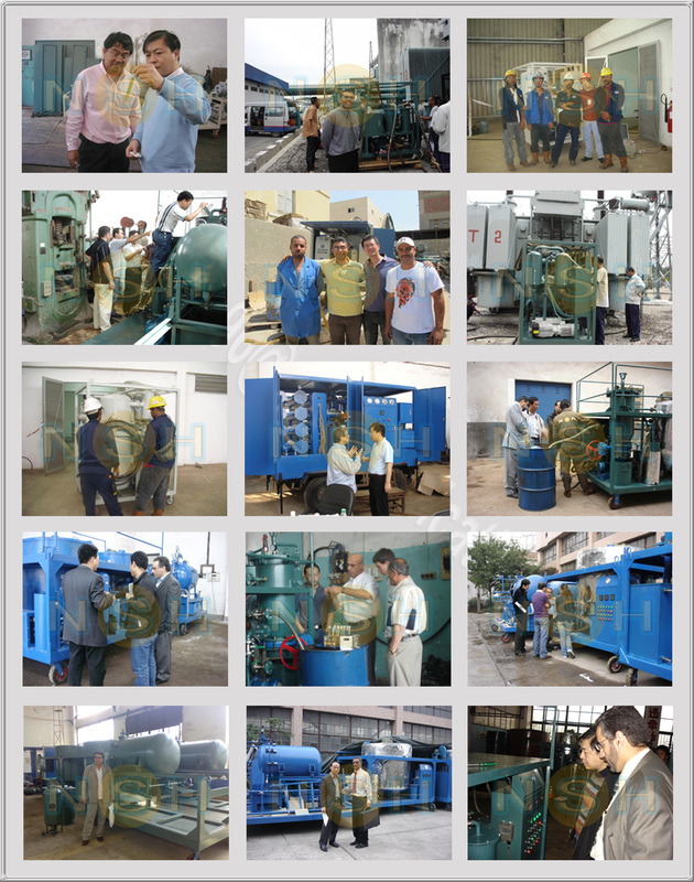 NSH oil purification buyers & commissioning